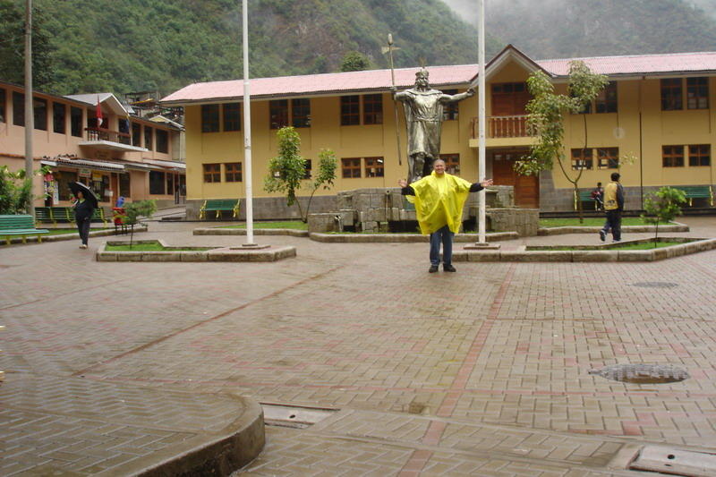 Central Square, Aguas Calientes, Peru